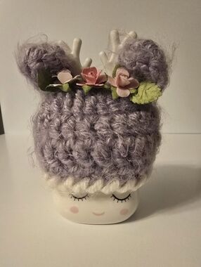 Spring Deer Marshmallow Mug Hat